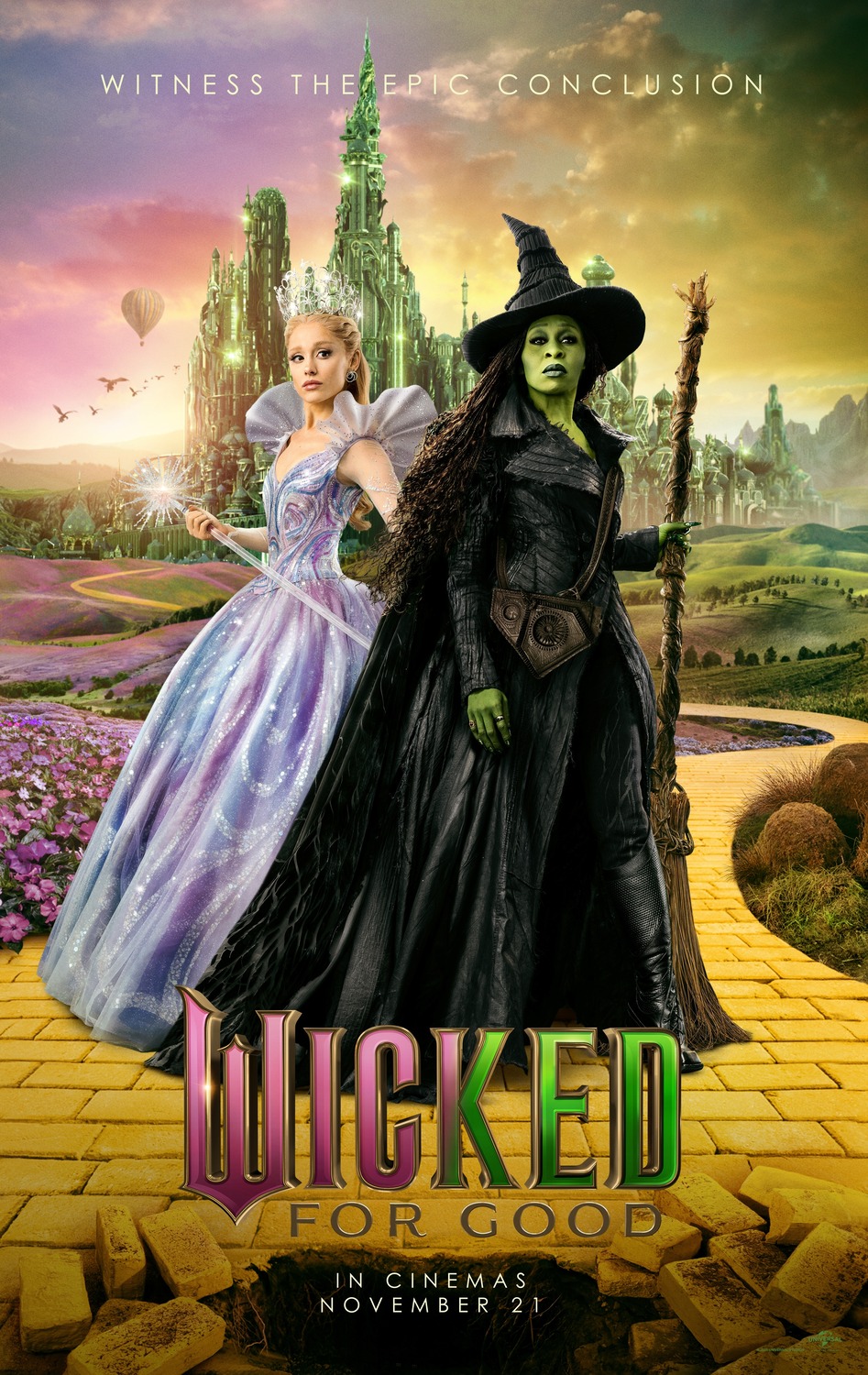 Wicked: For Good movie poster