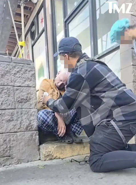 Andy Dick on Monday in LA courtesy TMZ