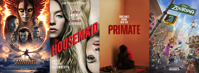 Avatar: Fire and Ash tops weekend box office for the fourth time in a row