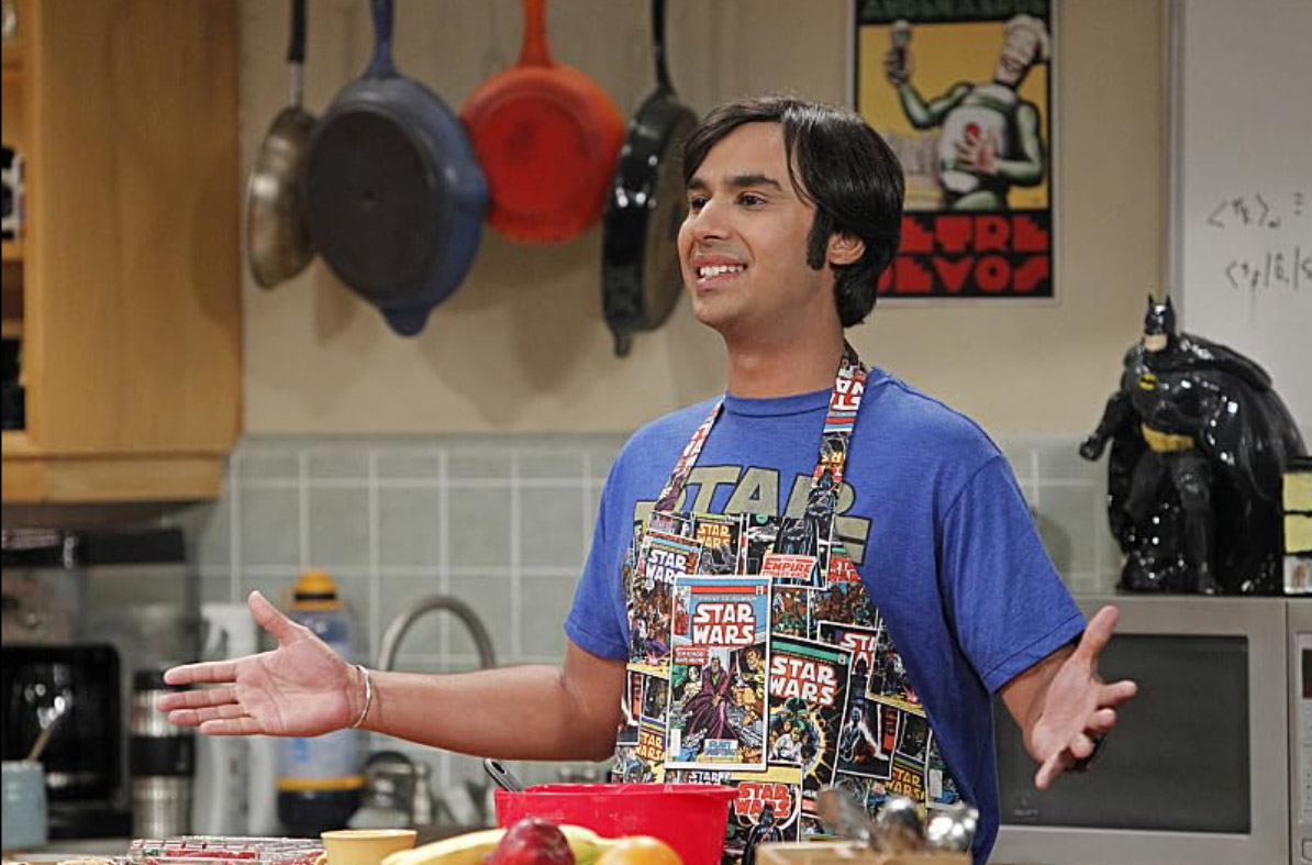 Kunal Nayyar on The Big Bang Theory