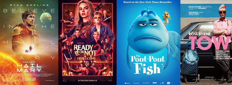 Movies opening weekend of March 20, 2026