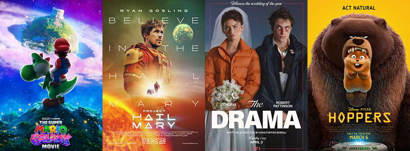 Top movies at weekend box office April 3 to 5 Top movies at weekend box office April 3 to 5