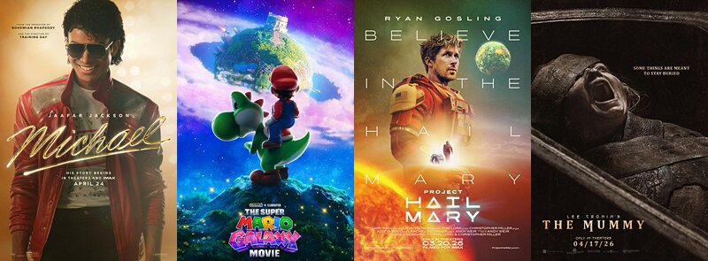 Top movies at the weekend box office