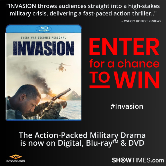 Invasion Blu-ray Sweepstakes